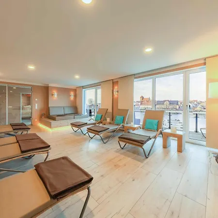 Mueritzquartier No 13 - In Der Hafenresidenz Mit Kamin & Hafenblick