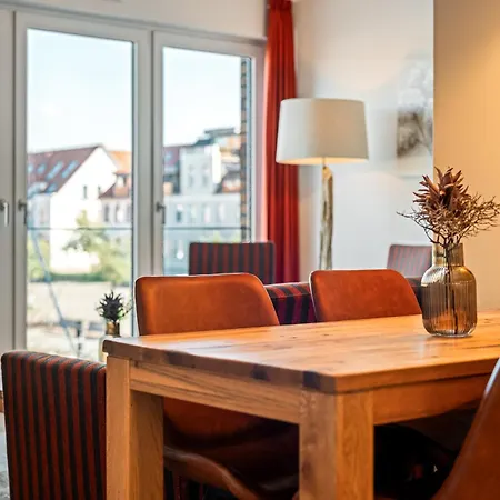 Appartement Mueritzquartier No 13 - In Der Hafenresidenz Mit Kamin & Hafenblick Waren (Mueritz)